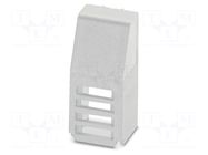 Stopper; for enclosures; UL94HB; ABS; grey; 17.5mm PHOENIX CONTACT