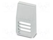 Stopper; for enclosures; UL94HB; ABS; grey; 22.5mm PHOENIX CONTACT