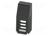 Stopper; for enclosures; UL94HB; ABS; black; 17.5mm PHOENIX CONTACT