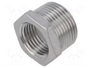 Nipple; threaded,reductive; max.10bar; 24mm PNEUMAT