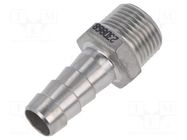 Threaded fitting; connector pipe; max.10bar; L: 41mm PNEUMAT