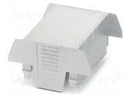 Cover; for enclosures; UL94HB; Series: EH 70 FLAT; ABS; grey; 70mm PHOENIX CONTACT