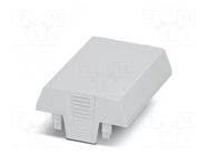 Cover; for enclosures; UL94HB; Series: EH 90; ABS; grey; 90mm PHOENIX CONTACT