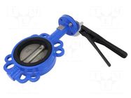 Inter-flange flap valve; cast iron; EPDM; max.16bar; -20÷120°C PNEUMAT