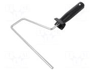 Paint roller handle; W: 250mm; Ø: 6mm; Maxi SOLID TOOLS