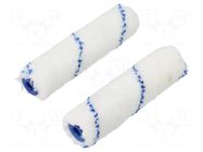 Paint roller; W: 100mm; to the paint; Ø: 16mm; Mikrofaza Premium SOLID TOOLS