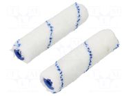 Paint roller; W: 100mm; to the paint; Ø: 16mm; Mikrofaza Premium SOLID TOOLS