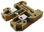 TERMINAL BLOCK, DIN RAIL, 2POS, 12AWG