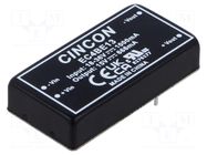 Converter: DC/DC; 10W; Uin: 18÷36VDC; Uout: 15VDC; 15V; Iout: 666mA CINCON