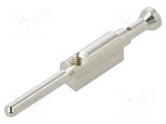 Contact; male; silver plated; 0.75÷1mm2; grounding contact LAPP