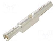 Contact; female; silver plated; 4mm2; grounding contact; crimped LAPP