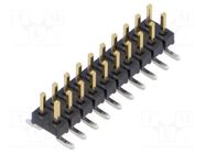 Connector: pin strips; male; PIN: 20; 2mm; gold-plated; SMT; 2x10 SAMTEC