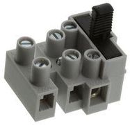 TERMINAL BLOCK, FUSED, 3POS