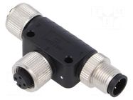 M12 adapter FT-M12A-04F-M12A-04M-K4-0200 DEGSON ELECTRONICS