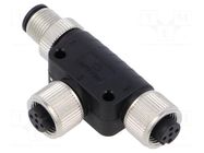 M12 adapter FT-M12B-05F-M12B-05M-K5-0200 DEGSON ELECTRONICS