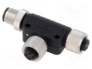 M12 adapter FT-M12D-04F-M12D-04M-K4-0200 DEGSON ELECTRONICS