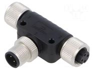 M12 adapter FT-M12D-04M-M12D-04F-Q-0200 DEGSON ELECTRONICS
