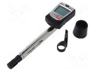 Thermoanemometer; LCD; Velocity measuring range: 0÷5m/s,0÷10m/s TESTO