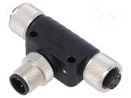 M12 adapter FT-M12A-04M-M12A-04F-Q-0200 DEGSON ELECTRONICS