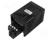 Heater; semiconductor; 100W; 120÷240VAC; IP20; -45÷80°C; Rail: TS35 Alfa Electric