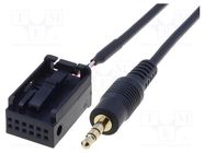 Aux adapter; Jack 3,5mm; Opel 4CARMEDIA