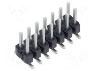 Connector: pin strips; pin header; male; PIN: 14; vertical; SMT SAMTEC