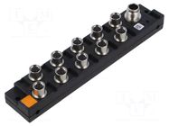 Distribution box; M8; PIN: 3; socket; 30VDC; 1.5A; ASBSM; IP67; IN: 10 LUMBERG AUTOMATION
