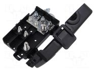 Fuse holder with cover; Leads: battery clamp; MEGAVAL,MIDIVAL MTA