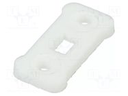 Insulating distance; polyamide 66; L: 0.76mm; natural; UL94V-2 BIVAR