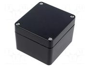 Enclosure: multipurpose; X: 75mm; Y: 80mm; Z: 55mm; polyester; black RAYCHEM RPG