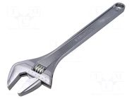 Wrench; adjustable; 53mm; hardened,chrome plated key surface BAHCO