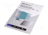 Anti Blue Light Filter; natural (transparent); Thk: 0.5mm; 23" QOLTEC