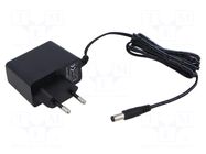 Power supply: switching; mains,plug-in; 7.5VDC; 1A; 7.5W; 80.3% ESPE