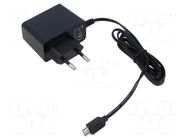 Power supply: switching; mains,plug-in; 5VDC; 2A; 10W; 80% ESPE