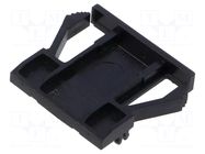 Accessories: end cheeks; Illumin: none; Body: black TE Connectivity