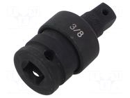 Universal joint; impact; Holder: square; 3/8" BAHCO
