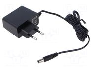 Power supply: switching; mains,plug-in; 24VDC; 0.5A; 12W; 83% ESPE