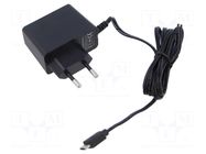 Power supply: switching; mains,plug-in; 5VDC; 3A; 15W; 81.5% ESPE