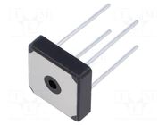 Bridge rectifier: single-phase; Urmax: 600V; If: 10A; Ifsm: 170A SHINDENGEN