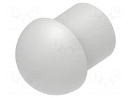 Stopper; polyamide; light grey; Entrelec; Ø: 13.6mm; Size: 18 TE Connectivity