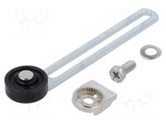 Driving head; plastic roller Ø20mm PIZZATO ELETTRICA