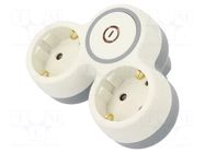 Mains connector W-72003 PLASTROL