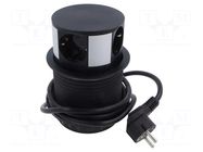 Mains connector W-72014 PLASTROL