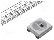Programmable LED; RGB; SMD; 2020; 3.7÷5.5VDC; 2.2x2x0.84mm; 10kHz WORLDSEMI