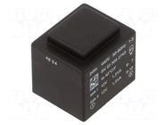 Transformer: encapsulated; 3VA; 440VAC; 12V; 12V; 125mA; 125mA; PCB HAHN