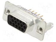 connector D-Sub 15p HD CONEC