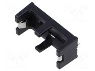 Holder; CR123A; Batt.no: 1; for PCB TAKACHI