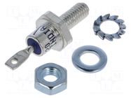 Diode: rectifying; 1.2kV; 16A; anode to stud; DO203AA,DO4; 1.23V VISHAY