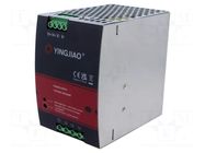 Power supply: switching; for DIN rail; 480W; 24VDC; 20A; OUT: 1 YINGJIAO