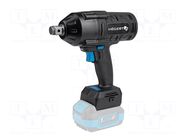 Impact wrench; for workshop; 950rpm,1600rpm,1900rpm; 18VDC HÖGERT TECHNIK